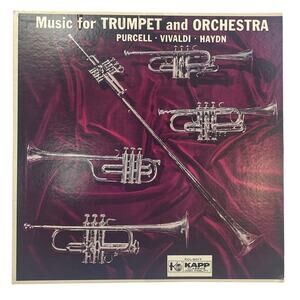 Vintage Music For Trumpet and Orchestra Haydn Vivaldi Vinyl LP Record Album